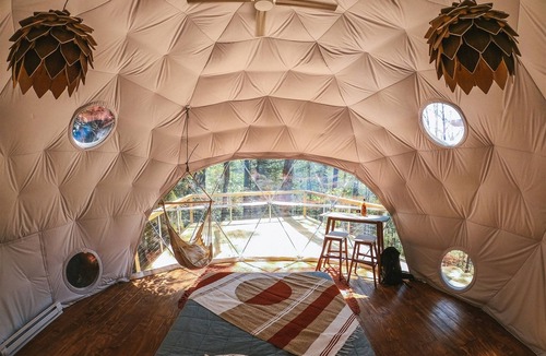 Rogers Hotel | Puma Dome Treehouse: part of the dome town village