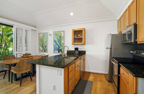 Poipu Condo | Rare find w/2 AC, 2 min walk to beach, Remodeled #151, ground floor!