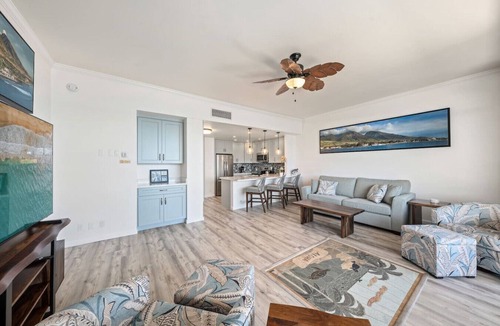 Historic Lahaina Front Street Condo | Remodeled Luxury Penthouse Panoramic Ocean Views