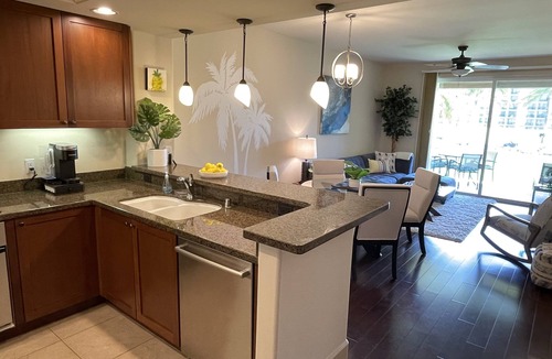 Waikoloa Condo | Secluded 2-Suite - Stocked Like you're at home. Ocean front pool, private lanai