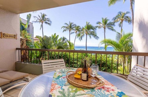 Honokowai Condo | Spacious OceanFront 1BD w Island Views - Hale Mahina A207