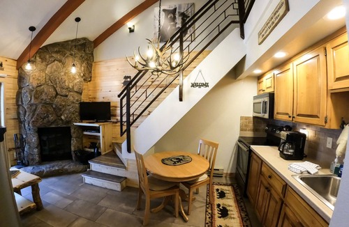 Purgatory Condo | Studio Loft - Kitchenette, King bed !