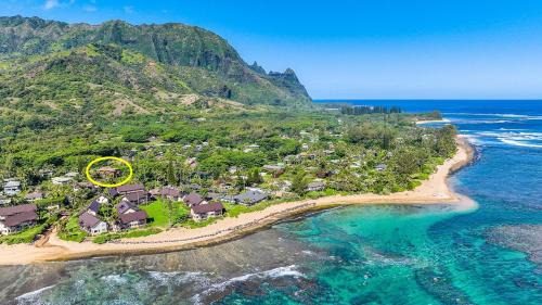 Hanalei House | The Iconic Bamboo House Hot Tub Panoramic Views AC
