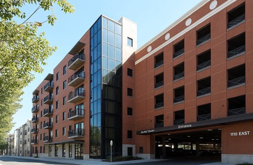 Columbia Condo | Upscale 2-bedroom luxury loft in vibrant downtown Columbia, MO, in The District