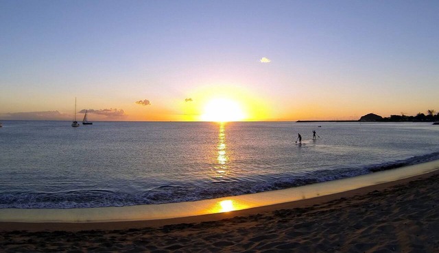 300 ft from shoreline, next to entry for Waianae Pililaau Rec Center/Restcamp.