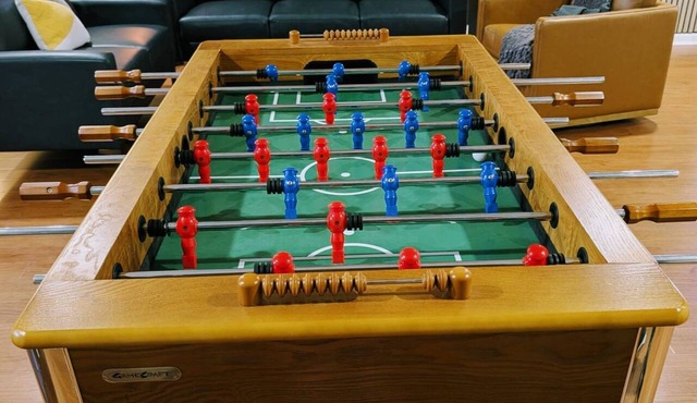 Arcade Shuffleboard Poker Firepit Grill @ Battery in Marietta