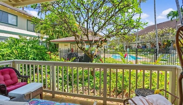 Aston Poipu Kai Kauai 211 | Tropical Garden Views – Pool & Hot Tub