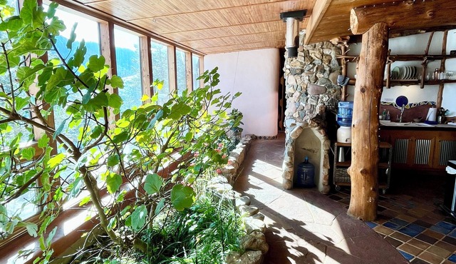 Boulder's Only Earthship~Handcrafted, Non-toxic, Indoor Gardens, Outdoor Hot Tub in Boulder