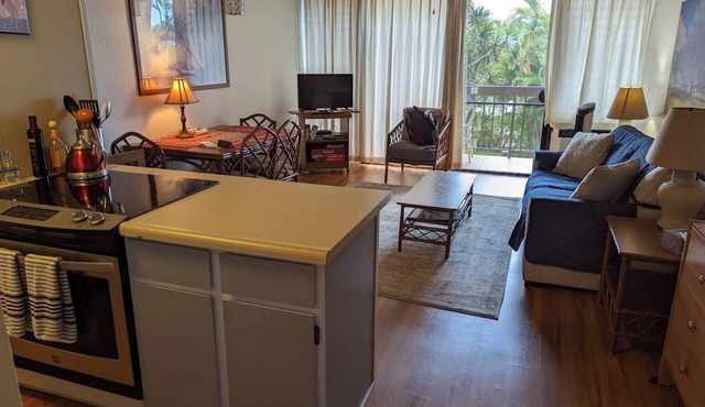 Cozy 1-bedroom condo with AC and WiFi in marvelous Kihei