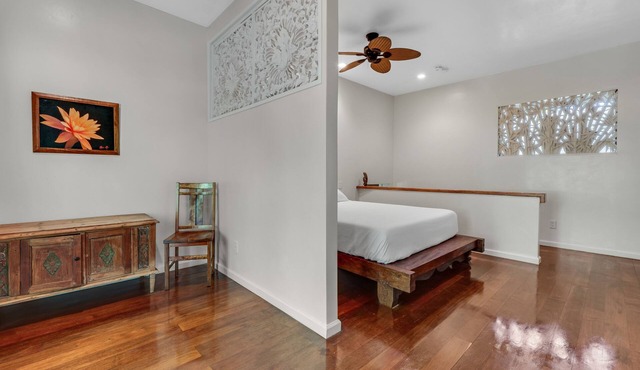 Cozy Ohana suite with private patio, deck, & tropical garden setting in Honokaa
