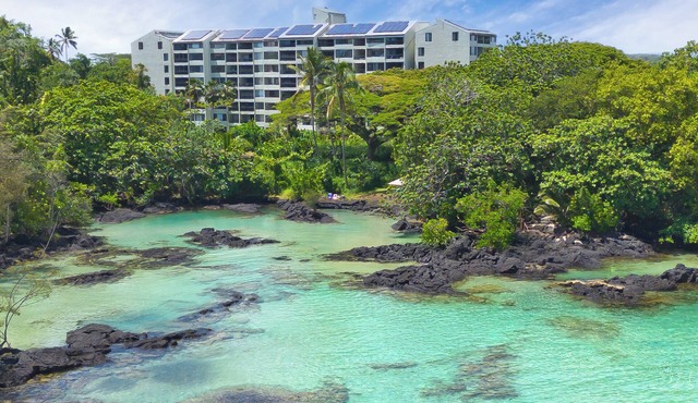 Direct Oceanfront Mauna Loa Shores #508 next Carlsmith Beach Park
