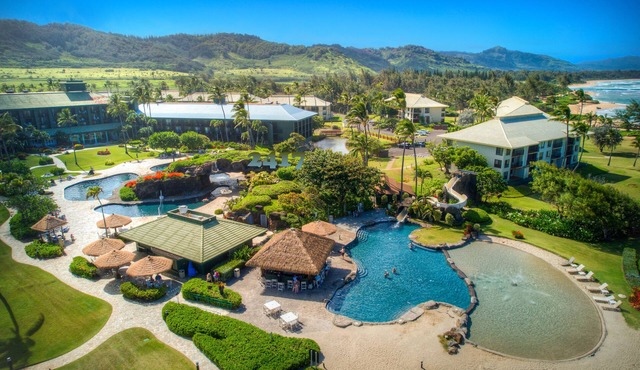 ~Discounted Four Stars Oceanfront Resort Lihue, Kauai free Wine+Chocs+Snacks~