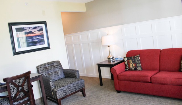 Experience the cozy Vineyard Suite just steps away from the beach 122 in Kelleys Island