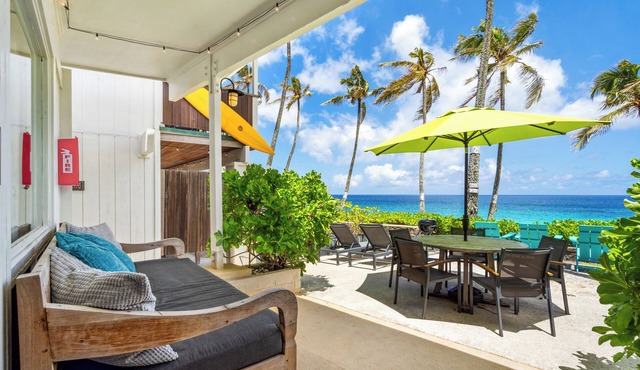 Gardenia @ Ke Iki Beach Bungalows ~ Daily Free Yoga~Sauna~Cold Plunge~AC