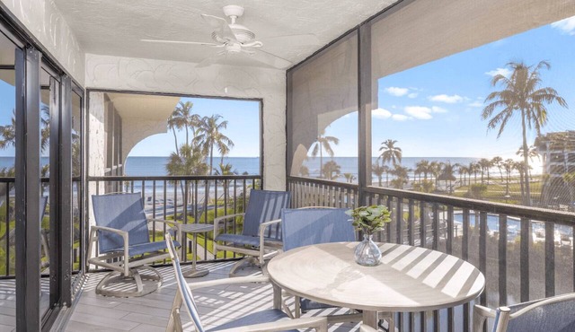 Gulf-View & Fully Renovated Condo E31— Steps to the Beach at Pointe Santo in Sanibel