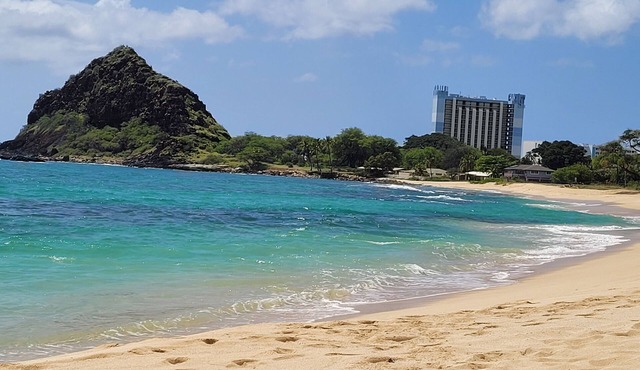 Hawaii Studio directly across the street from the Ocean in the west side!