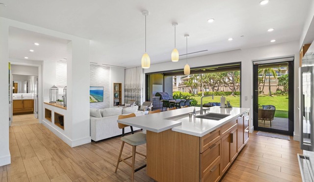 Honua Kai Luana Garden Villas 7B: Luxury 3BR Condo in Kaanapali, Outdoor Kitchen