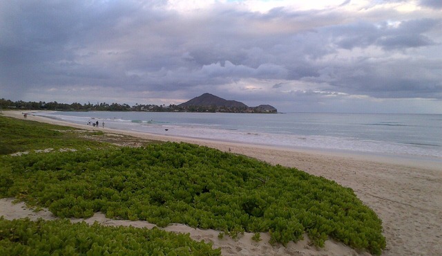 Kailua Beachside, 2 Houses off beach, 2bed/2bath, Sleeps 8, Ocean & Mtn Views