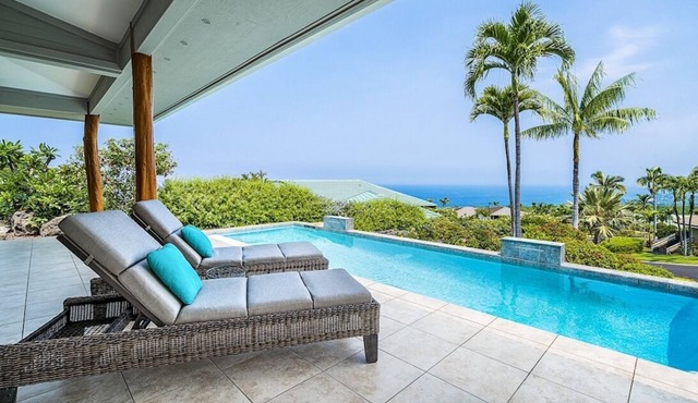 🏖️Keauhou Estates Ocean View Home w/Private Pool | Hale Kuhinanui Way