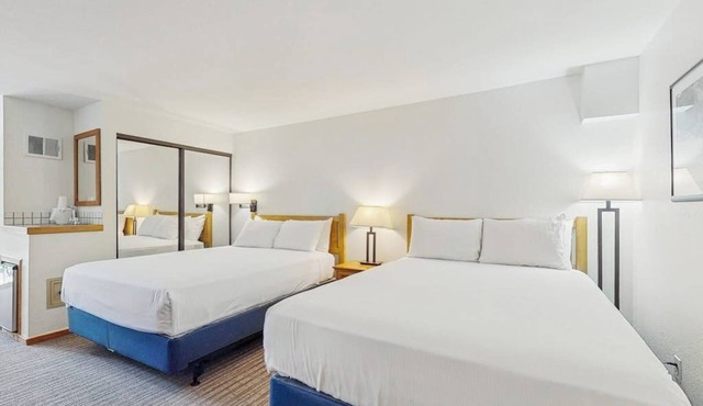 Main Street room - hot tub & pool - walk to lifts, dog-friendly, balcony in Aspen