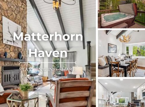 Matterhorn Haven LUXE Vail Retreat w Hot Tub in Vail