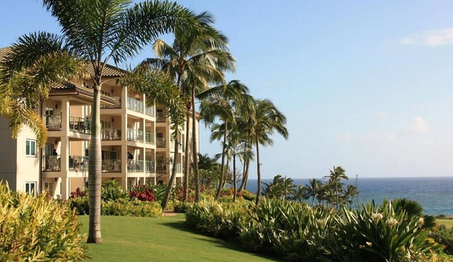 Ocean View - 3 Bedroom - Marriott's Kauai Lagoons - Full Resort Access