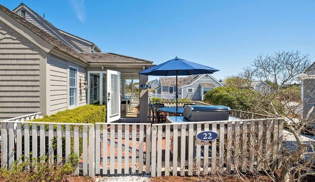Ocean view beachfront in Maushop Village in Mashpee