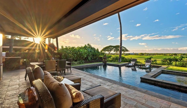 Pakui Street Estate by Gather - Hualalai Golf Estate w/ Private Pool & Spa in Kailua Kona