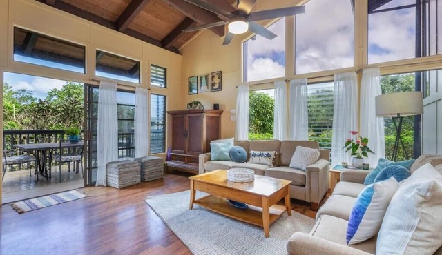 Paradise found at the Hale Kalani - 3 Bedroom Surf Condo in Princeville.