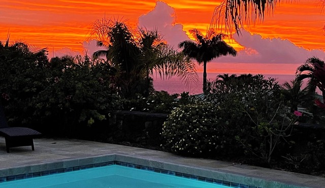 PRIVATE LUXURY HOUSE POOL/SPA -AIR CON - AMAZING LIFE in Kailua-Kona