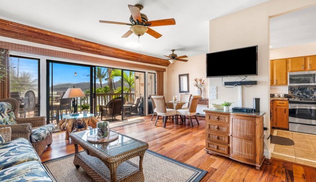 Private Oceanfront Penthouse Lae Nani 231, New split A/C, Parking, AMAZING VIEW!
