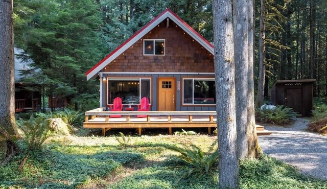 Romantic Mt. Baker Cabin with Hot Tub in Glacier