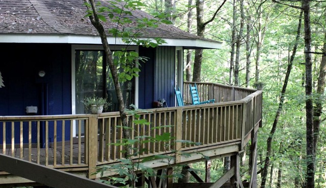 Rustic Tree Top Cabin in Sky Valley, Georgia in Sky Valley