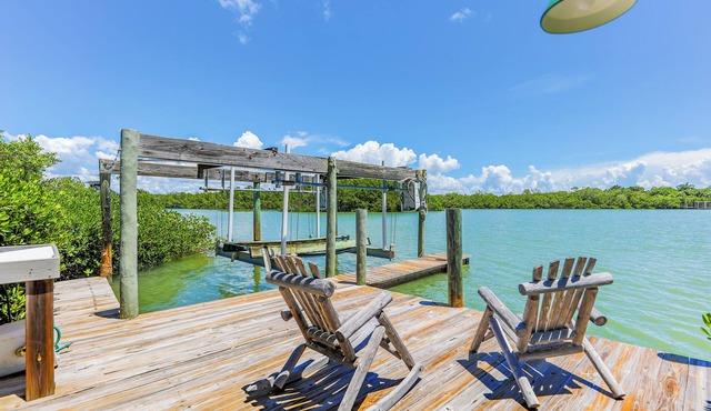 Sanibel Sunrise - Bayfront home, short walk to the beach! in Sanibel