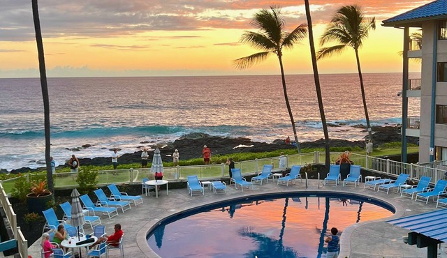Seaside Kona Condo/Top Fl, Sunsets, Private Lanai,Best Kona Location, Sleeps 2