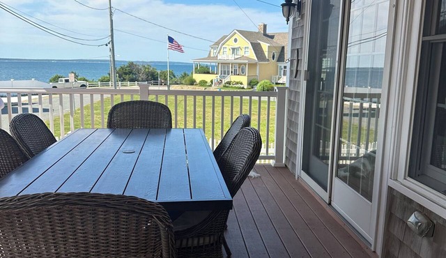 Stunning Ocean & Martha’s Vineyard Views from this Falmouth Heights Gem in Falmouth