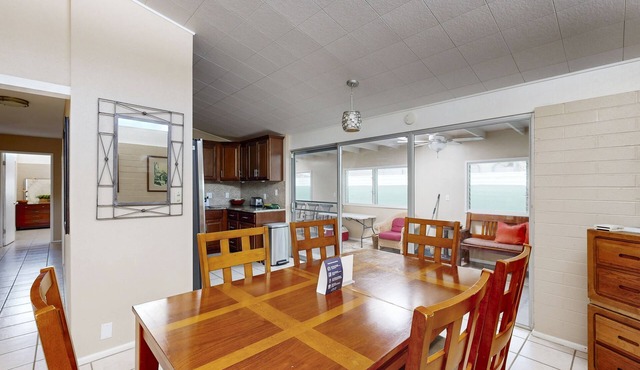 Tropical Escape with Lanai & Private Yard | Walk to Maunalua Bay Beach