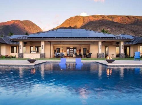 Villa with pool extraordinary view in Lahaina