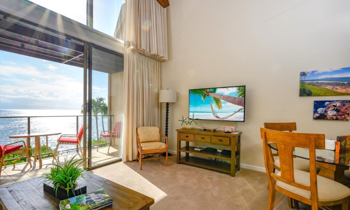 Napili Condo | Napili Point | Oceanfront 2 BR, Sleeps 6 | Car Incl. w/6+ Nights | NAP-C18 by KBM