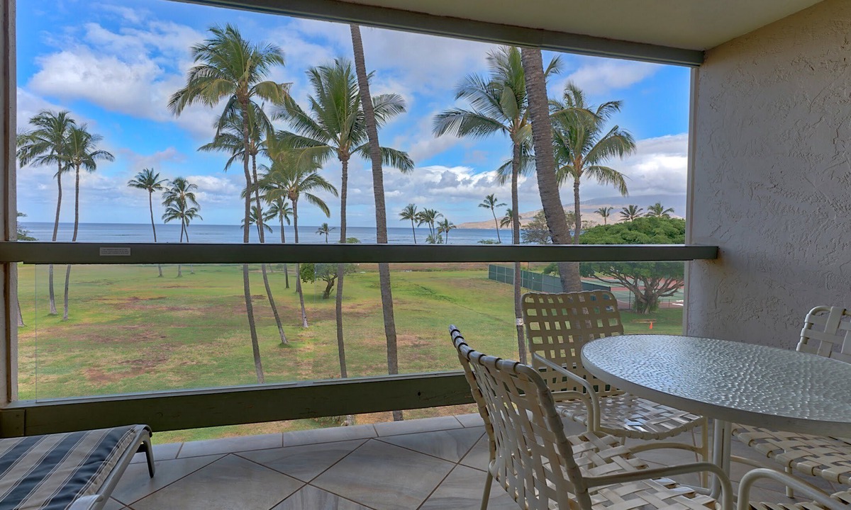 Kihei Condo | Leinaala Oceanfront 405 Panoramic Ocean View, Great Rates, Steps to the beach
