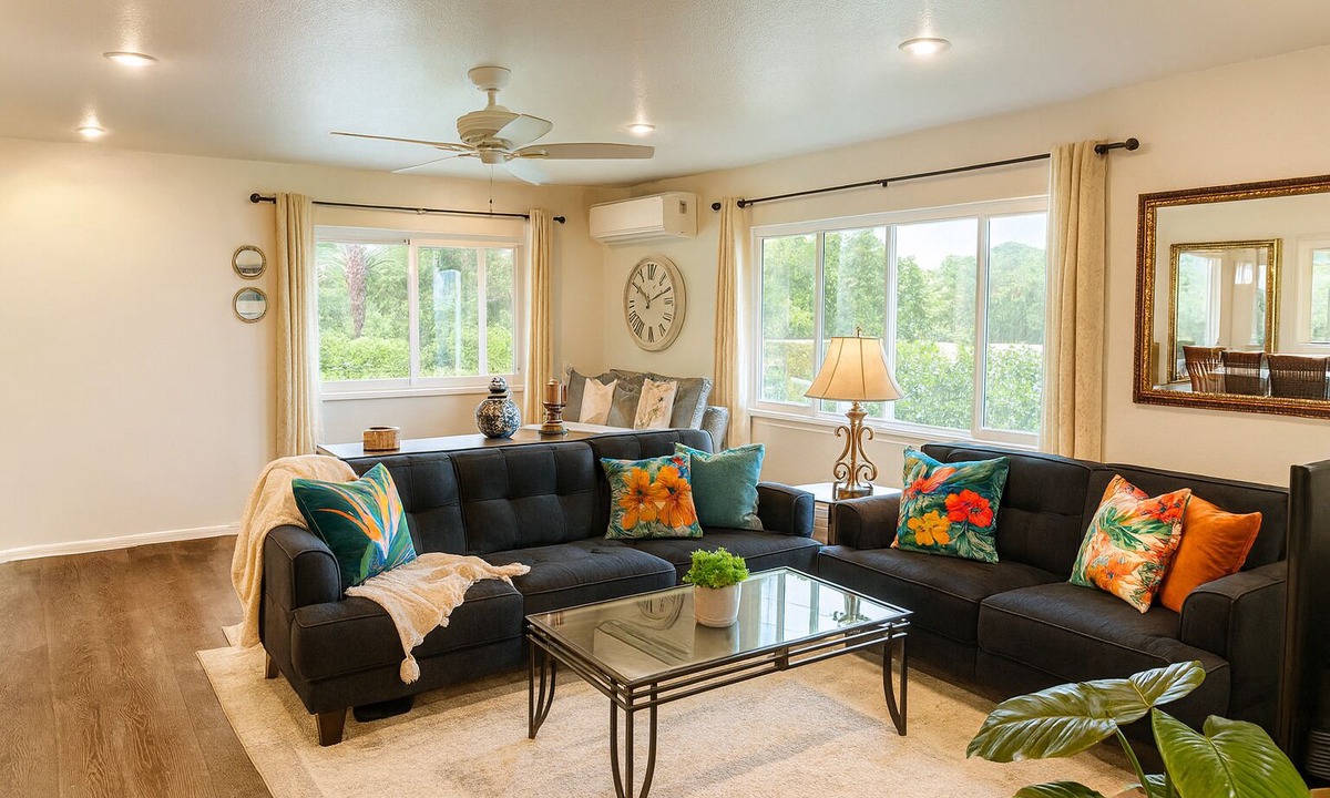 Hauula House | Mauka Sunrise, Walk to Hau‘ula Beach & Trails, A/C