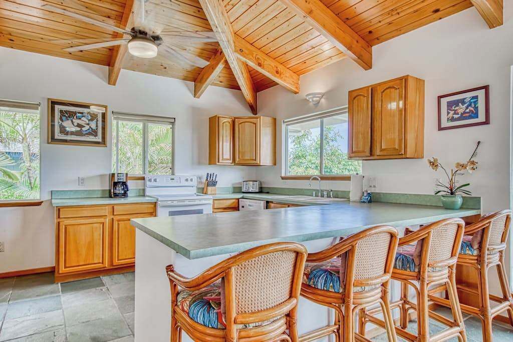 Photo of Kitchen in Kahaluu Bay