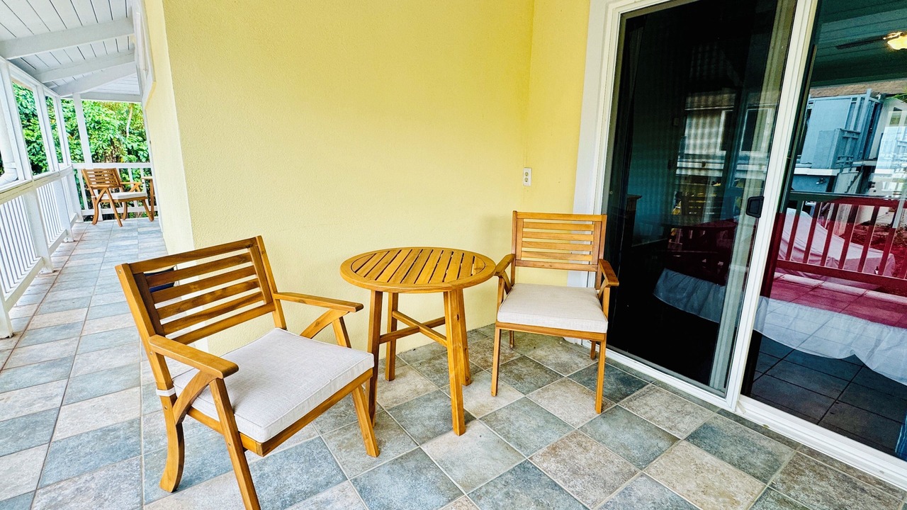 Photo of Patio Balcony in Kahaluu Bay