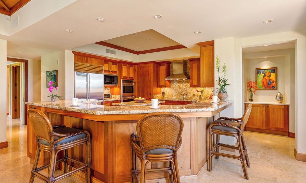 Photo of Kitchen in Kaupulehu
