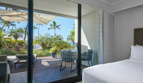 Room, 2 Queen Beds, Lanai, Ocean View (Sundeck, Ground Floor)