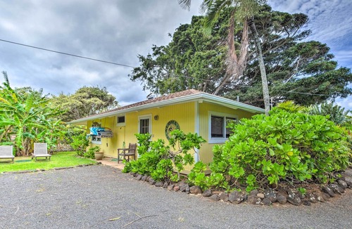 Wailua Cottage | 'melemele' Kapa'a Cottage: 1 Block to Beach!