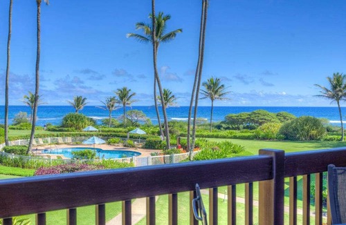 Lihue Condo | Ocean Views W/Private Lanai - Kaha Lani 206