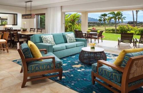 Lihue Resort | Oceanfront - 2 Bedroom - Marriott's Kauai Lagoons - Full Resort Access