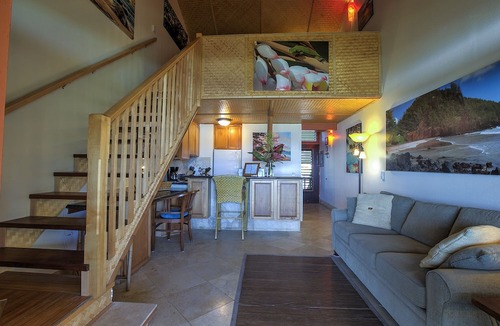 Hana Condo | Oceanview #206 at Hana Kai Maui - Lofted Studio, Upper floor, Great View!