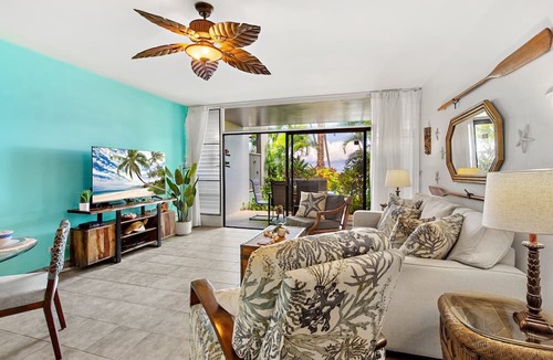 Honokowai Condo | Beachside Bliss: Upgraded Ground-Floor Condo